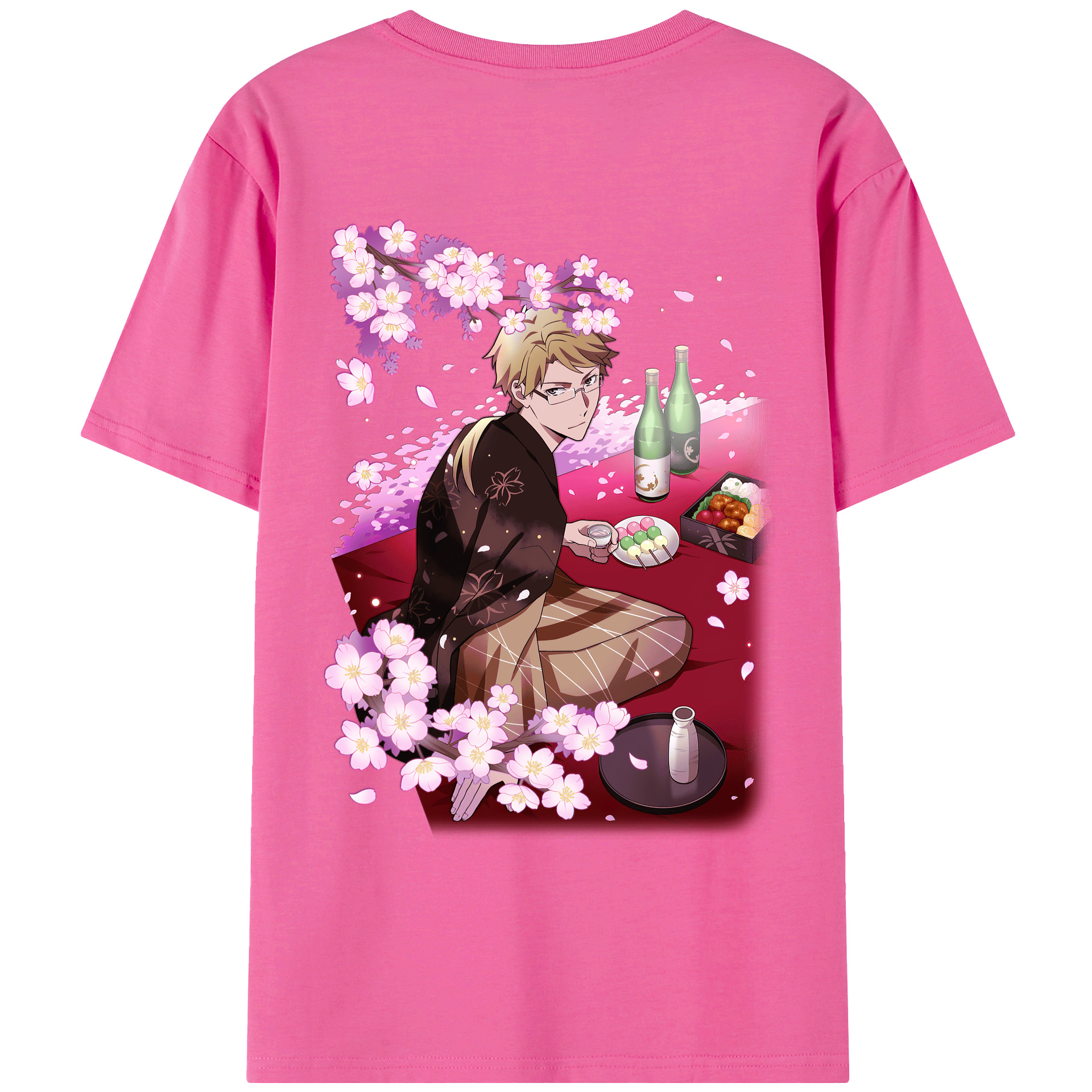 （画像用） 文豪ストレイドッグス Bungo Stray Dogs レディース半袖Tシャツ(バックプリント)